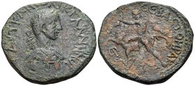 PONTUS. Sebastopolis-Herakeopolis. Gallienus, 253-268. (Bronze, 29 mm, 8.42 g, 11 h), year 266 = 263-264. AΥT KAI ΠO ΛIK ΓAΛΛIHNOC Laureate, draped an...
