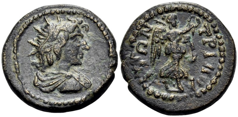 LYDIA. Tripolis. Time of Antoninus Pius to Commodus, 138-192. (Bronze, 16.5 mm, ...