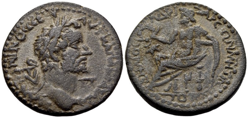 CILICIA. Tarsus. Antoninus Pius, 138-161. Pentassarion (Bronze, 29 mm, 14.64 g, ...