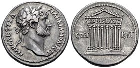 BITHYNIA. Koinon of Bithynia. Hadrian, 117-138. Tetradrachm (Silver, 25 mm, 10.87 g), after 128. IMP CAES TRA HADRIANO AVG P P Laureate head of Hadria...