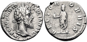 Didius Julianus, 193. Denarius (Silver, 19 mm, 3.17 g, 11 h), Rome. IMP CAES M DID IVLIAN AVG Laureate head of Didius Julianus to right. Rev. RECTOR O...