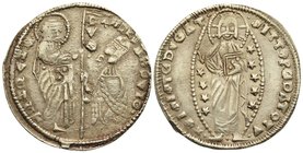 CRUSADERS. Beyliks of Western Asia Minor. After 1348. Ducat (Gold, 22 mm, 3.44 g, 7 h), late 'K' Series, imitating the Venetian ducats of Andrea Danto...