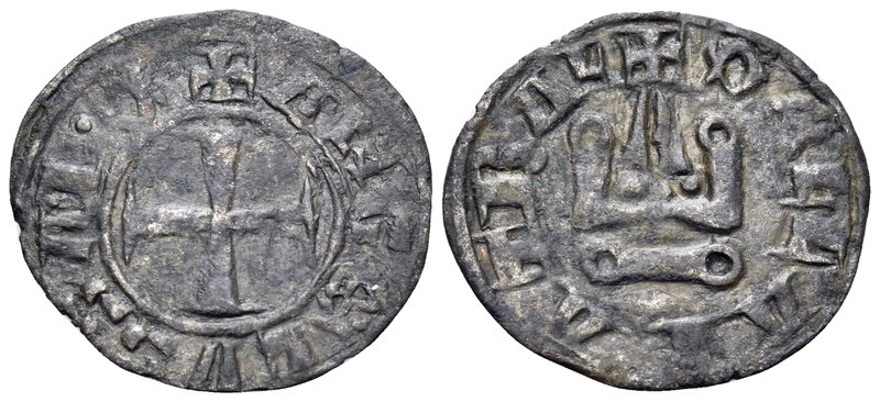 CRUSADERS. Great Wallachia. John II Angelus Comnenus, 1303-1318. Denier Tournois...