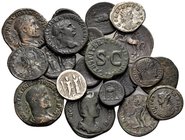 GREEK, ROMAN & ROMAN PROVINCIAL. Circa 3rd century BC - 3rd century AD. (Bronze, 183.00 g). A lot of twenty (20) Silver, Billon, and Bronze coins, dat...
