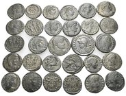ROMAN IMPERIAL. Constantine the Great and his Family, 4th century. (Bronze, 37.00 g). A wonderful lot of twenty-nine (29) bronze folles mainly of the ...