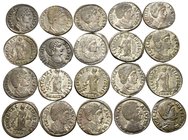ROMAN IMPERIAL. Helena, Augusta, 324-328/30. (Bronze, 58.00 g). A lovely lot containing twenty (20) bronze coins of Helena, of the SECVRITAS PVBLICE t...