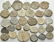 BYZANTINE. Circa 10th- 13th Century AD. (Lead, 347.00 g). An interesting lot of thirty (30) Byzantine lead seals. A fascinating study group for specia...
