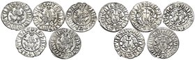 ARMENIA, Cilician Armenia. Royal. Levon I, 1198-1219. (Silver, 14.57 g). A lot of five Silver Trams, all well struck and clear. About extremely fine o...