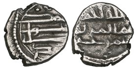 Habbarid Amirs of Sind, ‘al-Marhal’, damma, Allah ahad | mimma amara bihi | al-Marhal, rev., Muhammad | rasul | Allah | Barmaki, 0.49g, very fine, rar...