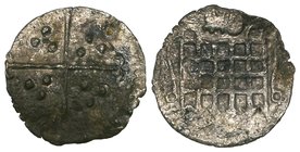Elizabeth I, silver halfpenny, m.m. key (S. 2581), light corrosion, very fine. Found on the Thames foreshore.

Estimate: GBP 70 - 100