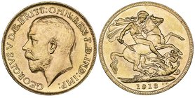 George V, sovereign, 1913 c, bagmarked, good extremely fine 

Estimate: GBP 1000 - 1500
