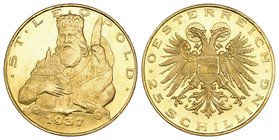 Austria, Republic, 25 schilling, 1937, virtually as struck, in PCGS holder graded PL66. Purchased from Siggi Werkner, 1980.

Estimate: GBP 600 - 800