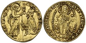 Italy, Venice, Andrea Dandolo (1343-54), ducat, 3.49g (F. 1221), good very fine; and another example, 3.48g, plugged, about very fine (2)

Estimate:...