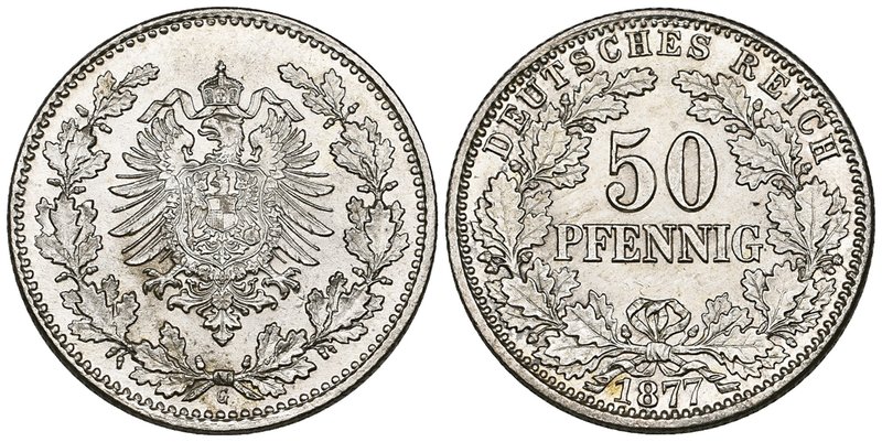 (Baden), Imperial Standard Coinage, Karlsruhe mint, silver 20 pfennig (4), 1873,...