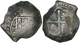 Mexico, Felipe V, Mexico City, cob 8-reales, 1715 J, 26.07g (Cal. 744), clear date, weak assayer initial, good fine

Estimate: GBP 200 - 300