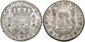 Mexico, Fernando VI, Mexico City, pillar coinage, 8-reales, 1758 MM, 27.03g (Cal. 318), extremely fine 

Estimate: GBP 400 - 600