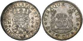 Mexico, Fernando VI, Mexico City, pillar coinage, 4 reales, 1757 MM, 13.55g (Cal. 429), extremely fine

Estimate: GBP 200 - 250