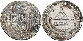 Mexico, Fernando VII, Zacatecas, miscellaneous silver issue, 8-reales (10), including 1811, arms with castles and lions, this a little bright, some we...