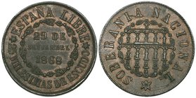 Spain, Provisional Government (1868-70), Madrid, 5 pesetas, 1870 (*70) SN, 2 pesetas (5), 1869 (*69), 1870 (*70), both SN, 1870 (*73), 1870 (*74), 187...