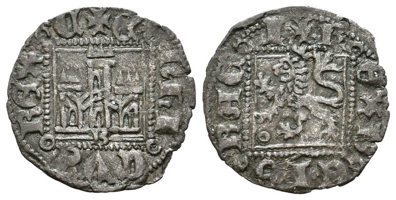 Reino de Castilla y León. Enrique II (1368-1379). Novén. Burgos. (Bautista-679.1...