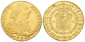 Carlos III (1759-1788). 4 escudos. 1788. Madrid. M. (Cal-315). Au. 13,41 g. MBC/MBC+. Est...500,00.
