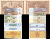 FINLAND. Suomen Pankki. 1 to 1000 Markka, Mixed Dates. P-Various. Fine to Uncirculated.
8 pieces in lot. Grades range from Fine to Uncirculated, with...