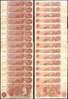 GREAT BRITAIN. Bank of England. 10 Shillings, ND (1960-77). P-373a, 373b, & 373c. Very Fine to Uncirculated.
30 pieces in lot. (2) P-373a, (7) P-373b...