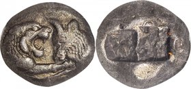 LYDIA. Kroisos, 561-546 B.C. AR Stater (10.41 gms). NGC EF, Strike: 5/5 Surface: 2/5. Scuffs.
Rosen-662; SNG Cop-455. Obverse: Foreparts of lion and ...