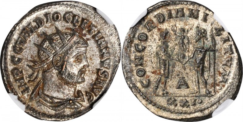 DIOCLETIAN, A.D. 284-305. BI Aurelianianus (4.20 gms), Cyzicus Mint, A.D. 293-29...