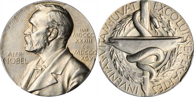 SWEDEN. Nominating Committee For the Nobel Prize in Medicine Silver Medal, ND (1...