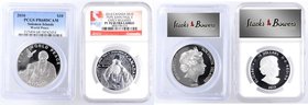 MIXED LOTS. Silver John Paul II Commemoratives (2 Pieces), 2010 & 2014. NGC and PCGS Certified.
1) Canada. 10 Dollars, 2014. NGC PROOF-70 ULTRA CAMEO...