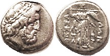 THESSALIAN League , Hemidrachm, 196-146 BC, Zeus head r/Athena Itonia stg r, magistrate POLY, as S2236 (£65); AVF/F-VF, nrly centered, good metal. Act...