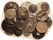 Copies, replicas, etc, 20 diff, mostly ancient & a few other early coin types, none deceptive.