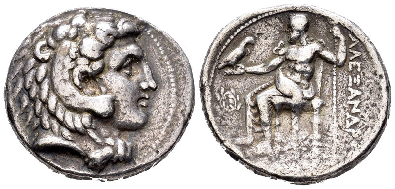 Imperio Macedonio. Alejandro III Magno. Tetradracma. 336-323 a.C. Side. (Müller-...