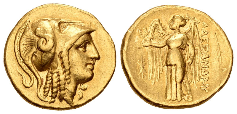 Imperio Macedonio. Alejandro III Magno. Estátera. 336-323 a.C. Amphipolis. (Pric...