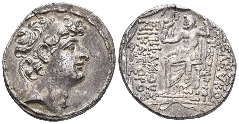 Imperio Seleucida. Seleuko VI Epiphanes Nikator. Tetradracma. 96-95 a.C. (Pozzi-...