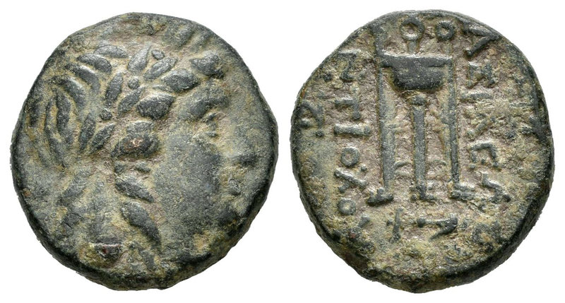 Imperio Seleucida. Antioco II. AE 19. 261-246 a.C. (Gc-6891). Ae. 4,06 g. MBC. E...