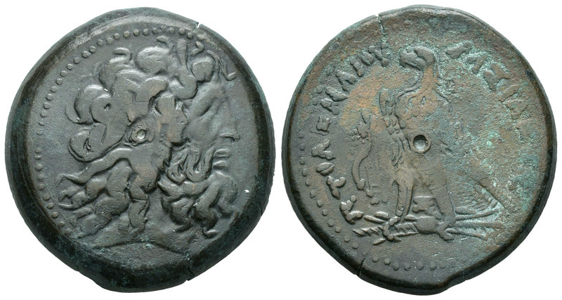 Egipto Ptolemaico. Ptolomeo IV Filopator. Hemidracma. 221-205 a.C. Alejandría. (...