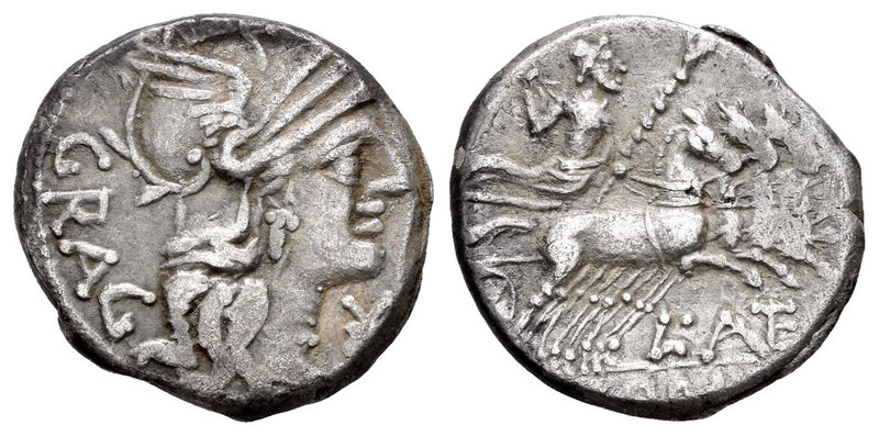 Antestia. Denario. 136 a.C. Roma. (Ffc-151). (Craw-238/1). (Cal-127). Anv.: Cabe...