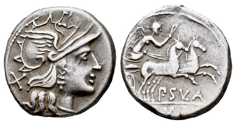 Cornelia. Denario. 151 a.C. Roma. (Ffc-607). (Craw-205/1). (Cal-468b). Anv.: Cab...