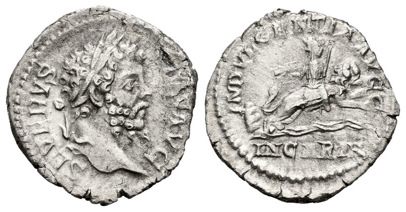 Septimio Severo. Denario. 204 d.C. Roma. (Spink-6285). (Ric-266). Rev.: INDVLGEN...