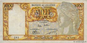 Country : ALGERIA 
Face Value : 1000 Francs 
Date : 15 avril 1953 
Period/Province/Bank : Banque de l'Algérie et de la Tunisie 
Catalogue referenc...