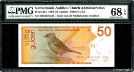 Country : NETHERLANDS ANTILLES 
Face Value : 50 Gulden 
Date : 01 mai 1994 
Period/Province/Bank : Bank van de Nederlandse Antillen 
Catalogue ref...