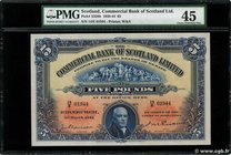 Country : SCOTLAND 
Face Value : 5 Pounds 
Date : 03 mars 1942 
Period/Province/Bank : The Commercial Bank of Scotland Limited 
Catalogue referenc...