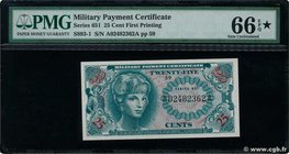 Country : UNITED STATES OF AMERICA 
Face Value : 25 Cents 
Date : (1969) 
Period/Province/Bank : Military Payment Certificate 
Catalogue reference...