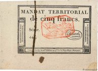 Country : FRANCE 
Face Value : 5 Francs Monval cachet rouge 
Date : 18 mars 1796 
Period/Province/Bank : Assignats 
Catalogue reference : Ass.63c ...