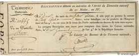 Country : FRANCE 
Face Value : 500 Francs 
Date : 11 janvier 1796 
Period/Province/Bank : Documents et Précurseurs 
Catalogue reference : Laf.194 ...