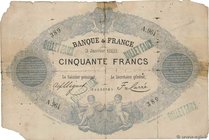 Country : FRANCE 
Face Value : 50 Francs type 1868 Indices Noirs Faux 
Date : 03 janvier 1883 
Period/Province/Bank : Banque de France, XIXe siècle...