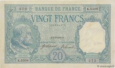 Country : FRANCE 
Face Value : 20 Francs BAYARD 
Date : 03 septembre 1918 
Period/Province/Bank : Banque de France, XXe siècle 
Catalogue referenc...
