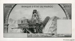 Country : MOROCCO 
Face Value : 5000 Francs Photo 
Date : (1960) 
Period/Province/Bank : Banque d'État du Maroc 
Catalogue reference : P.- 
Comme...